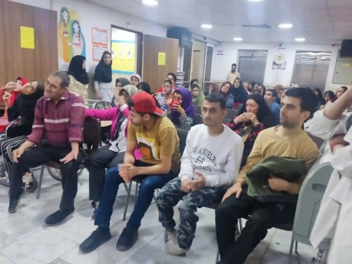 مراسم تولد امام رضا مجتمع رعد کرج