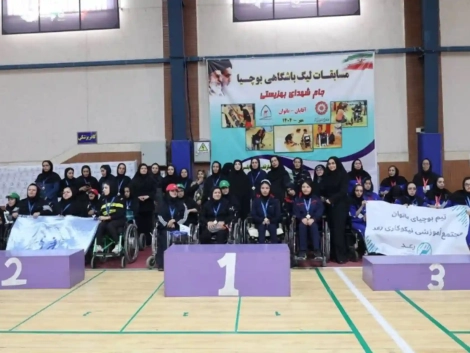 سمیه پور قاسم - مدال برنز - لیگ بوچیا - رعد کرج